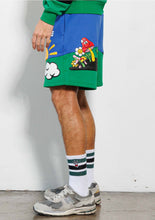 Load image into Gallery viewer, Think Green Cut&amp;Sew Graphic Shorts