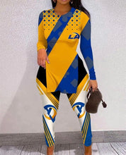 Load image into Gallery viewer, Limited Edition High Slit Shirts And Leggings Two-Piece Suits