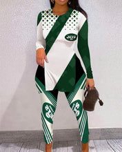 Load image into Gallery viewer, Limited Edition High Slit Shirts And Leggings Two-Piece Suits