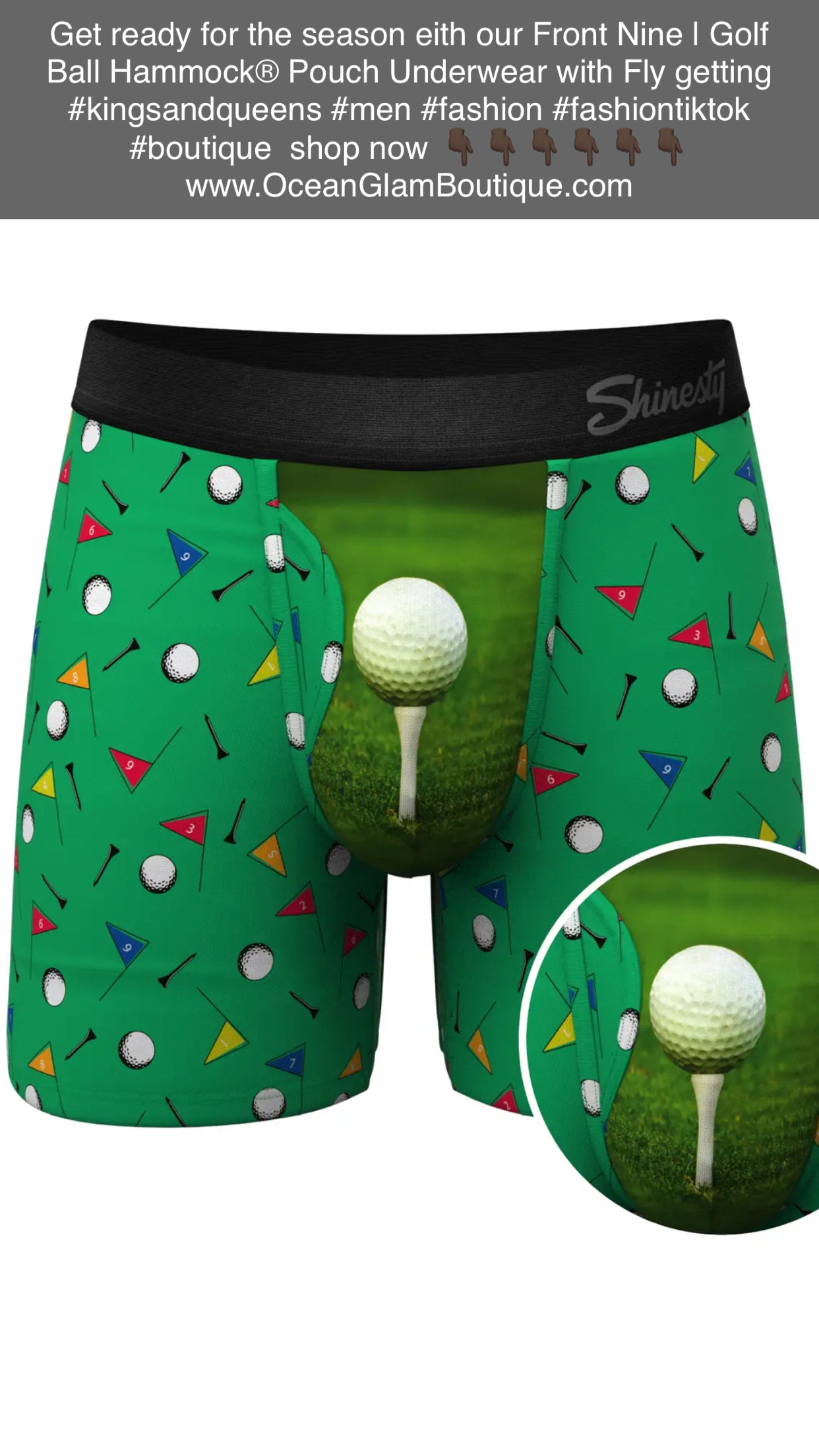 The Front Nine | Golf Ball Hammock® Pouch Underwear with Fly