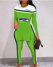 Load image into Gallery viewer, Limited Edition High Slit Shirts And Leggings Two-Piece Suits