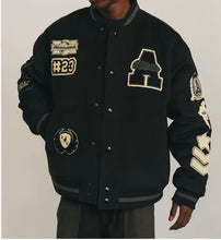 Load image into Gallery viewer, Graphic Print Mens Varsity Jacket