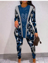 Load image into Gallery viewer, Limited Edition High Slit Shirts And Leggings Two-Piece Suits