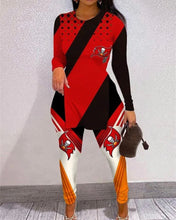 Load image into Gallery viewer, Limited Edition High Slit Shirts And Leggings Two-Piece Suits