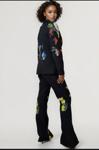 Load image into Gallery viewer, Fitted Floral jacket pants set