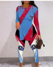 Load image into Gallery viewer, Limited Edition High Slit Shirts And Leggings Two-Piece Suits