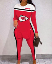 Load image into Gallery viewer, Limited Edition High Slit Shirts And Leggings Two-Piece Suits