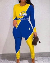 Load image into Gallery viewer, Limited Edition High Slit Shirts And Leggings Two-Piece Suits