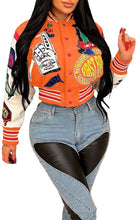 Load image into Gallery viewer, Championship Winner Cropped Varsity Jacket