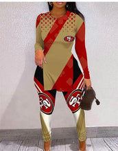 Load image into Gallery viewer, Limited Edition High Slit Shirts And Leggings Two-Piece Suits