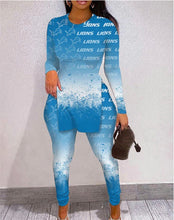 Load image into Gallery viewer, Limited Edition High Slit Shirts And Leggings Two-Piece Suits