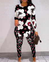 Load image into Gallery viewer, Limited Edition High Slit Shirts And Leggings Two-Piece Suits