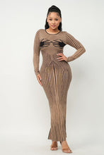 Load image into Gallery viewer, TOUCH MY BODY JACQUARD MAXI DRESS