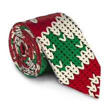 Load image into Gallery viewer, The Red Ryder | Knit Print Christmas Tie