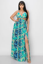 Load image into Gallery viewer, PRINTED RAYON BOIL SLIT FRONT MAXI