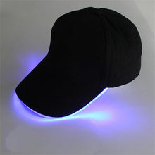 Load image into Gallery viewer, Glowing LED Brim Light Up Hat Baseball Caps Flash Rave 