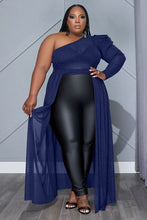 Load image into Gallery viewer, CURVY QUEEN ONE SHOULDER MAXI TOP