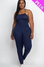 Load image into Gallery viewer, Curvy Queen Crossed Back Jumpsuit