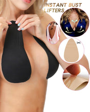 Load image into Gallery viewer, Silicone Push Up Invisible Bra Adhesive Nipple Cover Bust Lifter