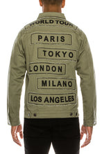 Load image into Gallery viewer, KINGS  WORLD TOUR COLORED DENIM JACKET 2021 