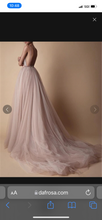 Load image into Gallery viewer, Pretty Applique A Line Tulle Maxi Dress 